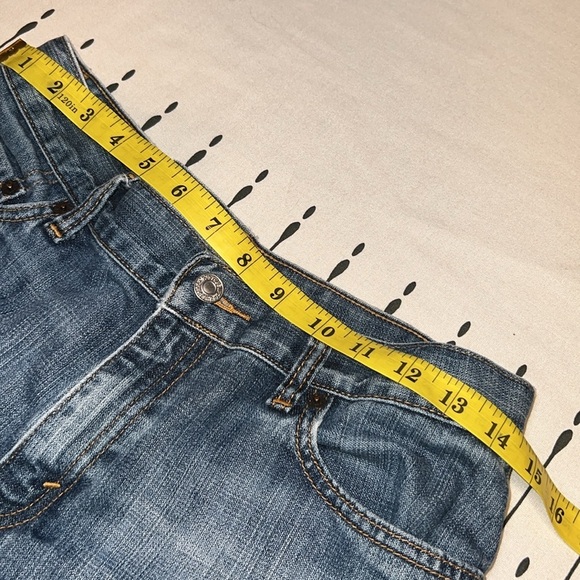 Vintage Levi 515’s Cut off denim Jean Short. Size 10 - Picture 4 of 10